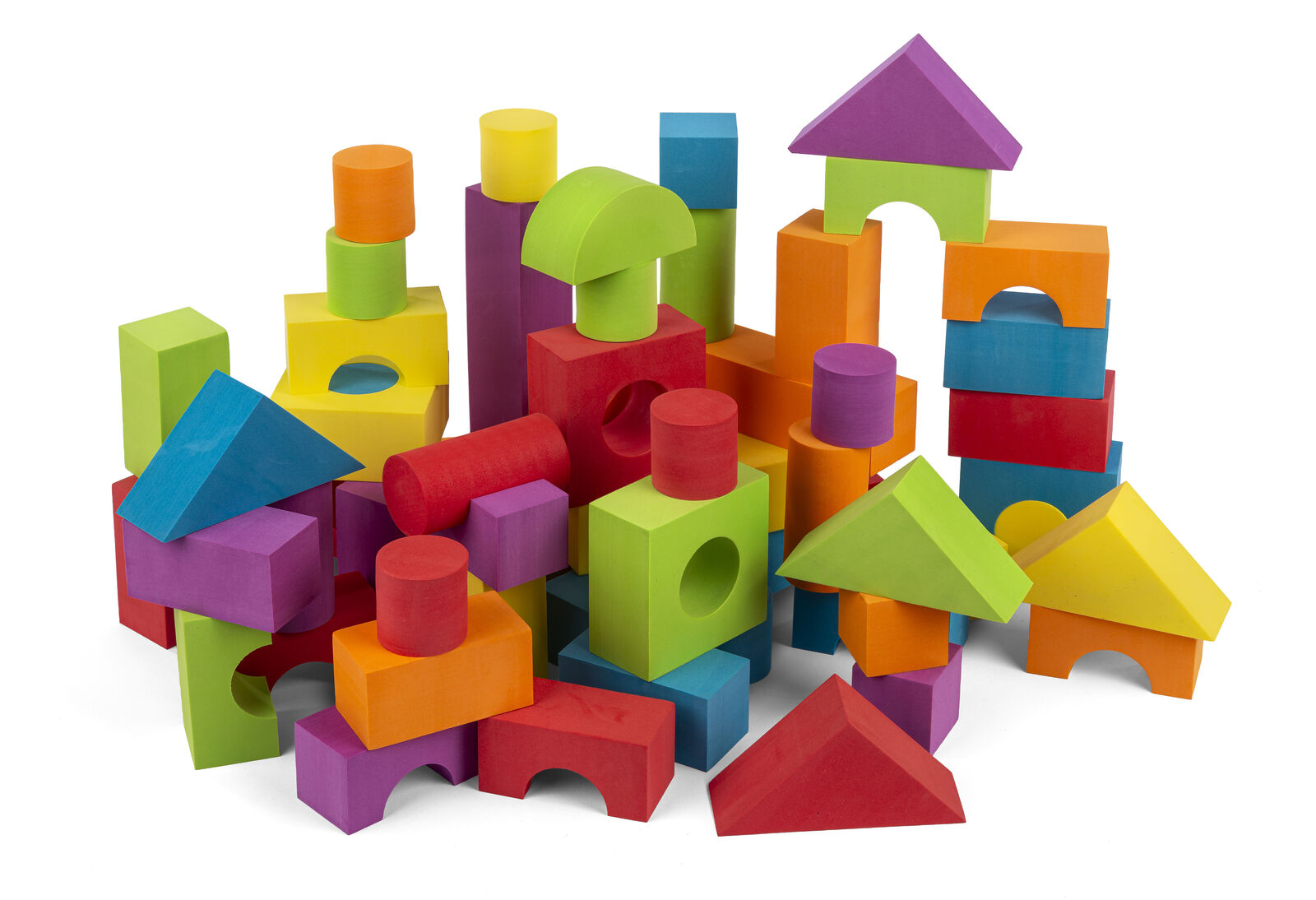 B Beez - Foam Blocks, 60 Pcs (53007) v:3700834