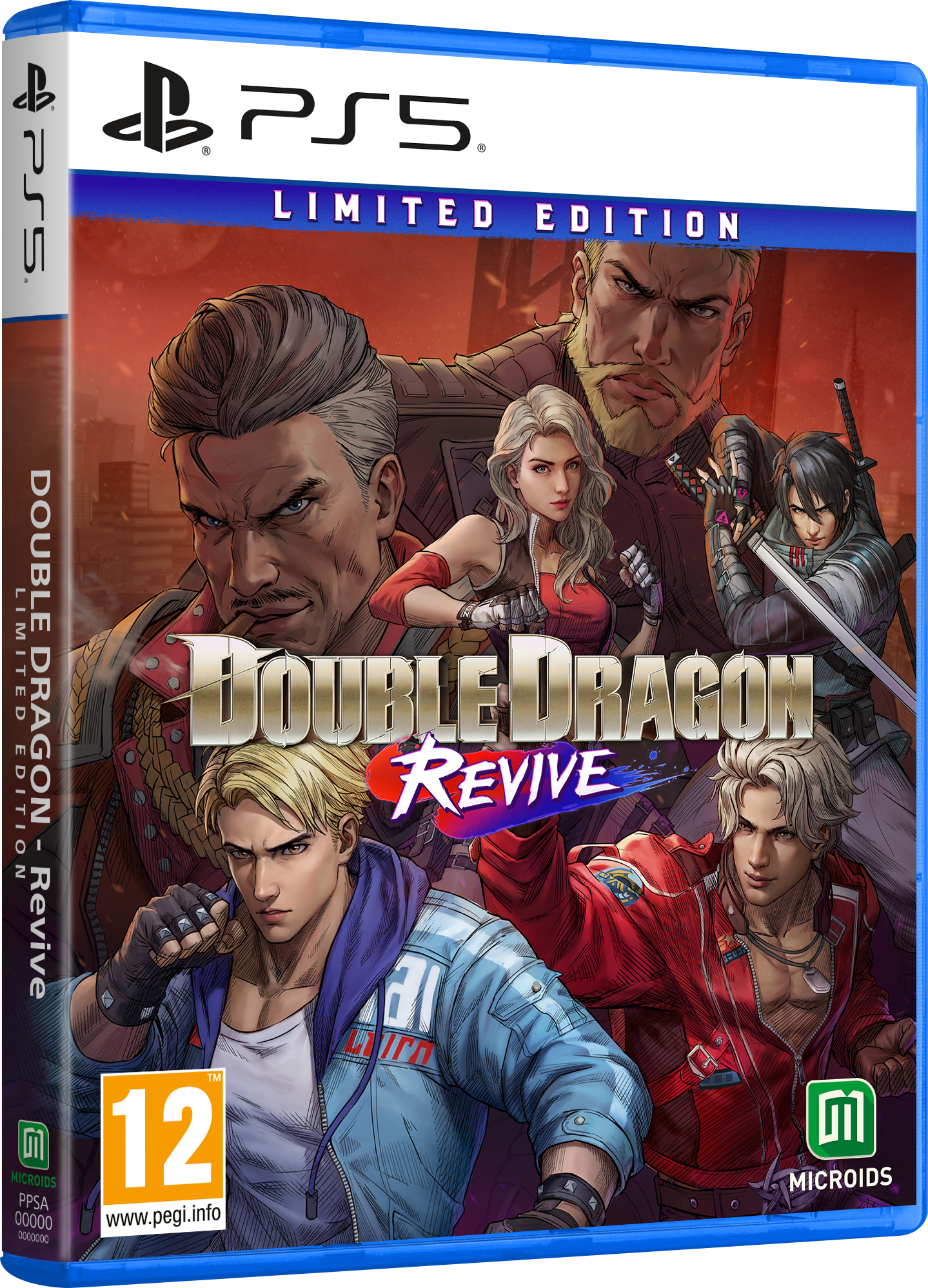 Double Dragon: Revive (Day 1 Edition) - PlayStation 5 - Engelsk - Day 1 Edition v:4231274