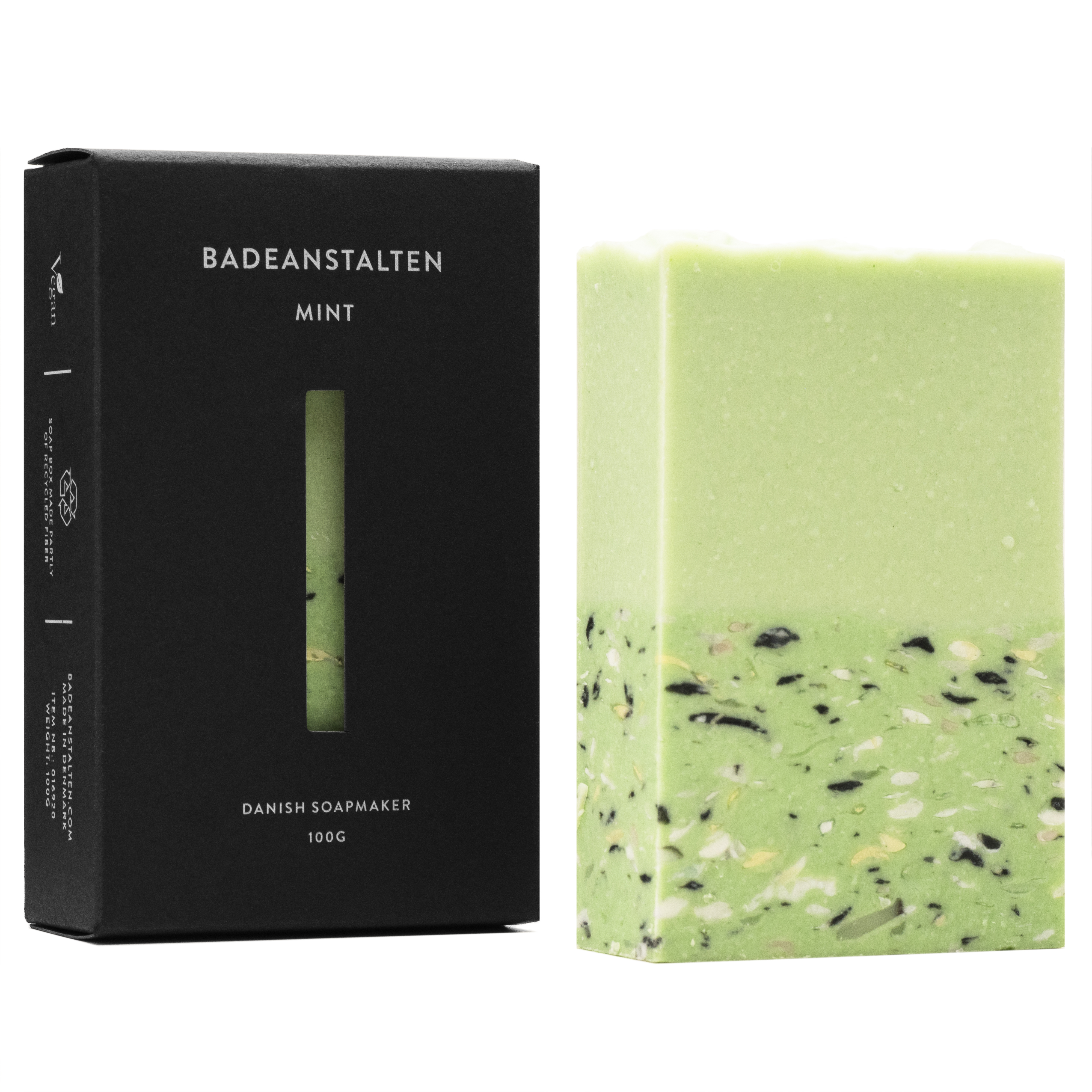 Badeanstalten – Soap – Mint – 100 grams v:2044280