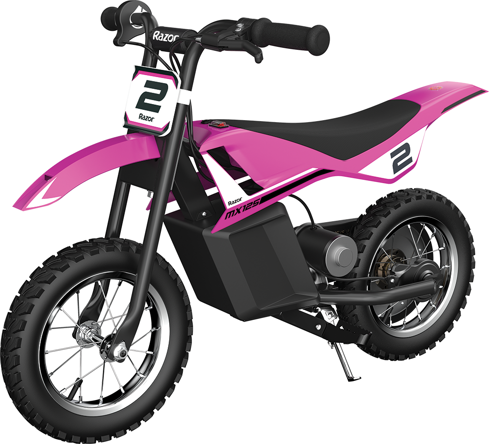 Razor - Dirt Rocket MX125 electric-powered dirt bike - Pink - (15173863) - Gratis frakt v:4353511