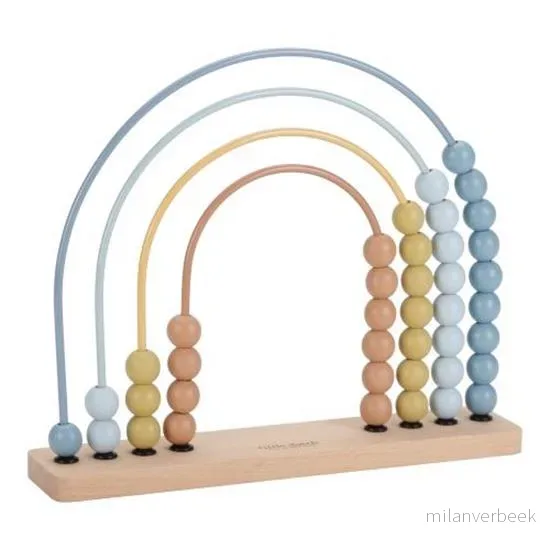 Little Dutch - Rainbow Abacus Forest Friends blue (LD7238) v:7958691