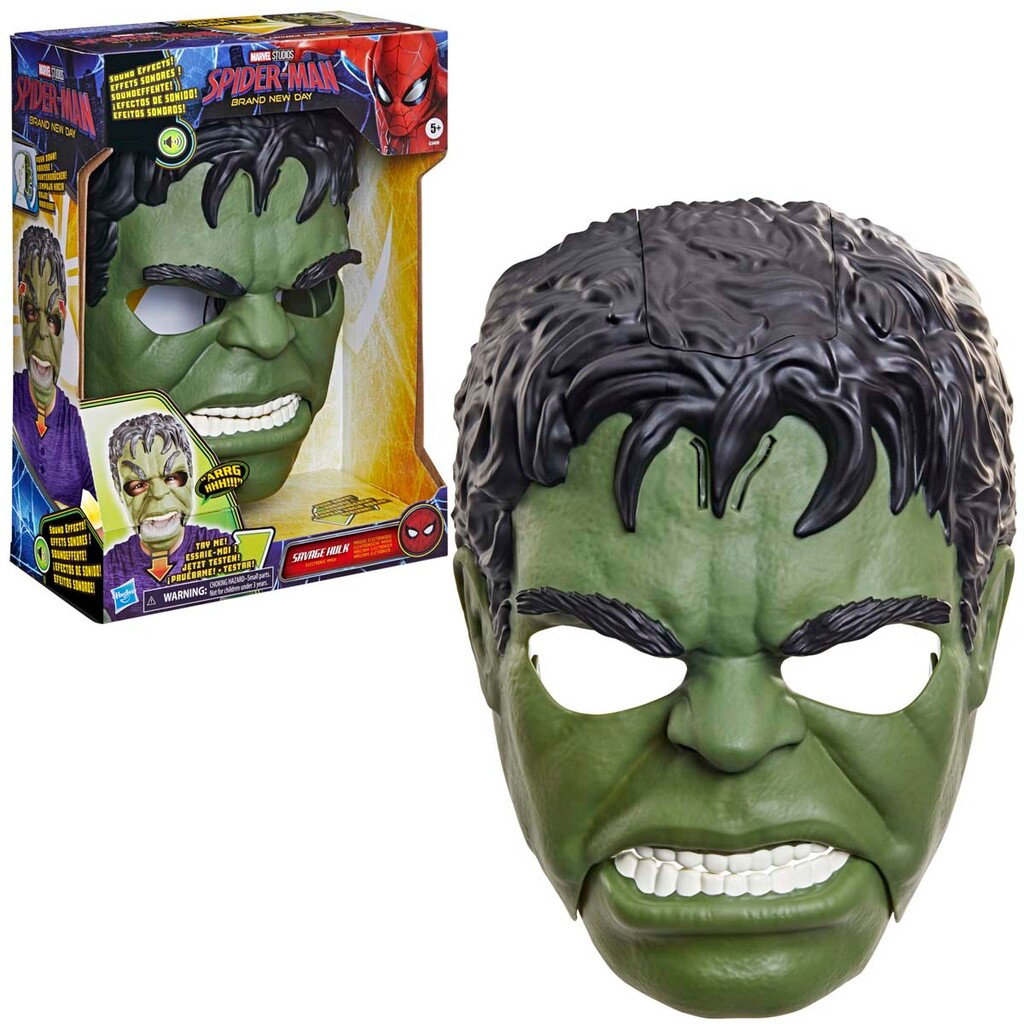 Disney – Spider-Man Movie Hulk Feature Mask (350-3409) – Gratis frakt v:2547225