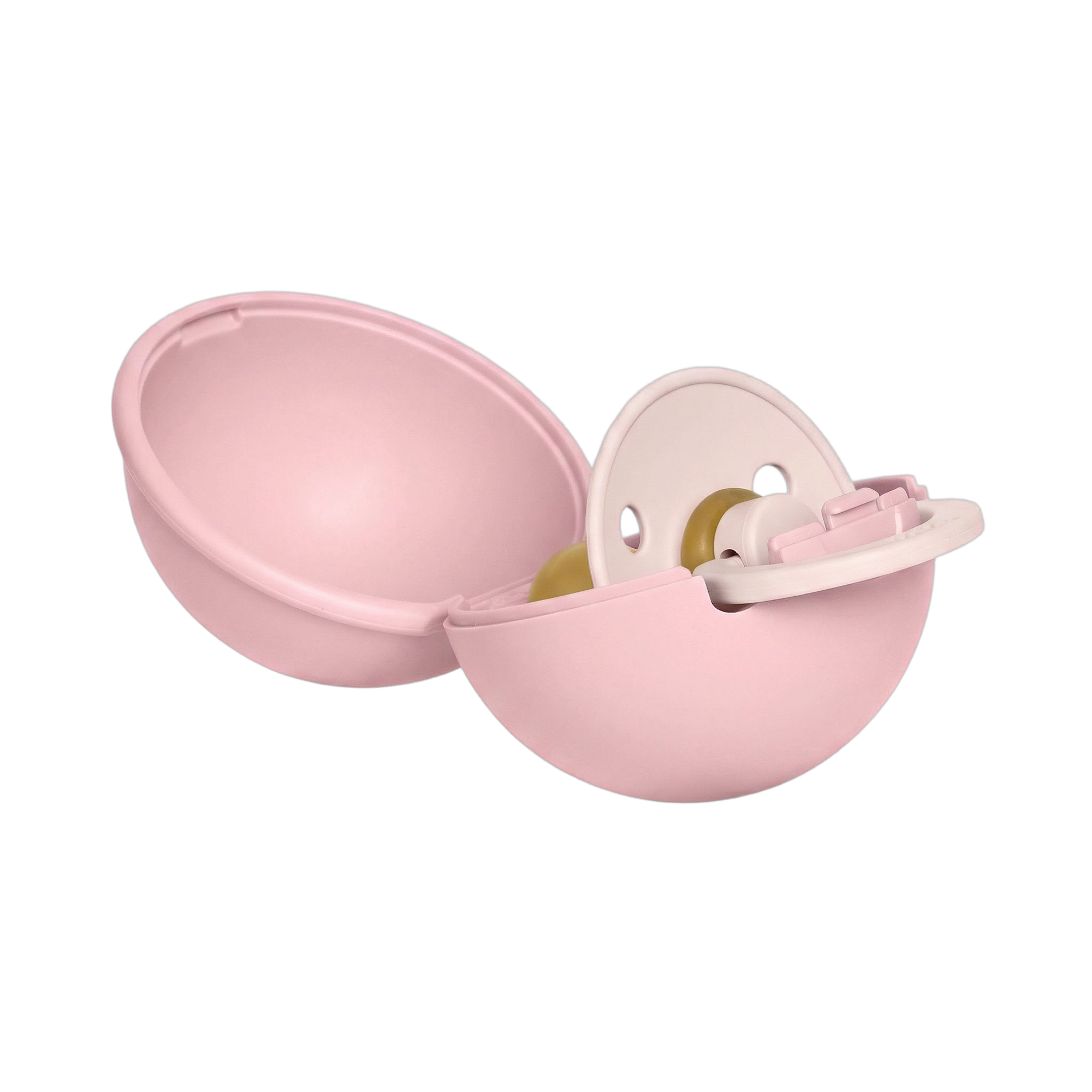 BIBS – Colour Pacifier Round Latex & Pacifier Case Mini – Petal / Baby Pink – Size 2 v:5476455 BIBS – Colour Pacifier Round Latex & Pacifier Case Mini – Petal / Baby Pink – Size 2 v:5476455