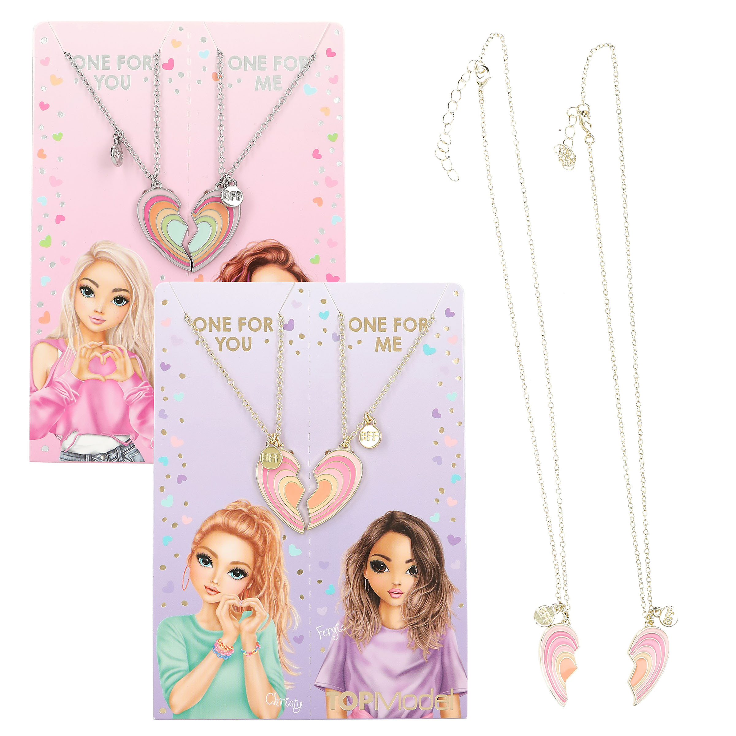 TOPModel – BFF Necklace – 40 cm chain with 5 cm extension (413923) v:6348428