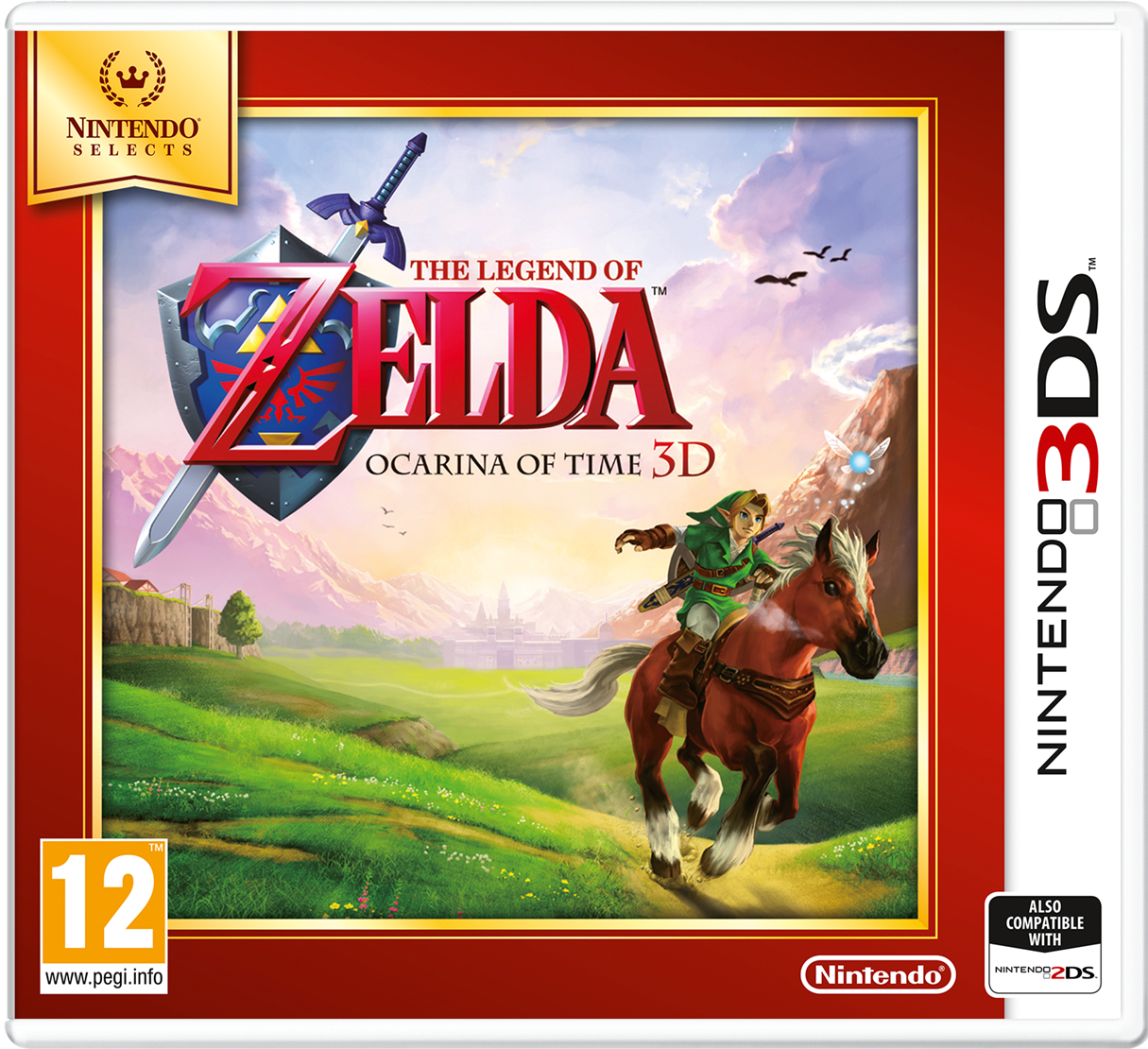 The Legend of Zelda: Ocarina of Time 3D (Selects) - Nintendo 3DS - Engelsk - Selects - Gratis frakt v:1100071