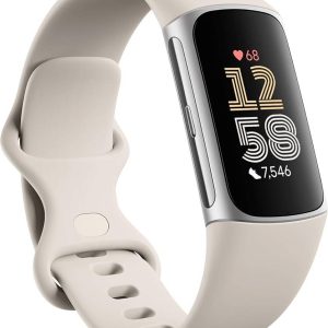 Fitbit – Charge 6 activity tracker – Porcelain / Silver – Gratis frakt v:8891836 Fitbit – Charge 6 activity tracker – Porcelain / Silver – Gratis frakt v:8891836