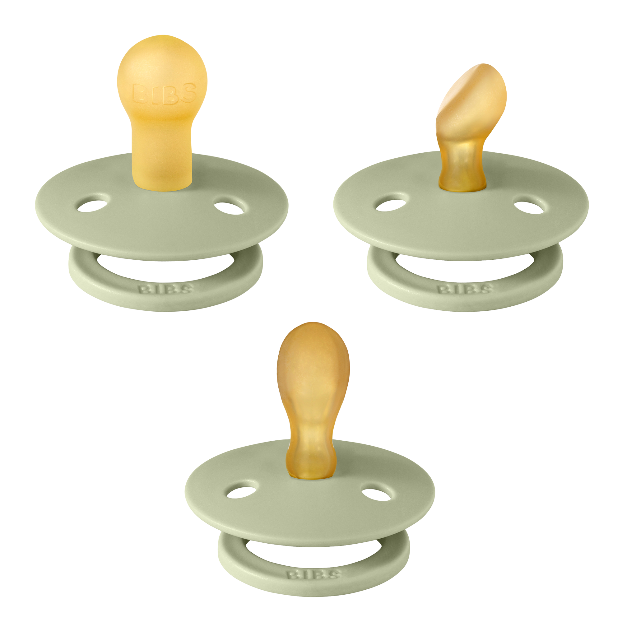 BIBS – Pacifiers Try-it Colour 3 PACK – Sage – Size 1 v:4842334 BIBS – Pacifiers Try-it Colour 3 PACK – Sage – Size 1 v:4842334