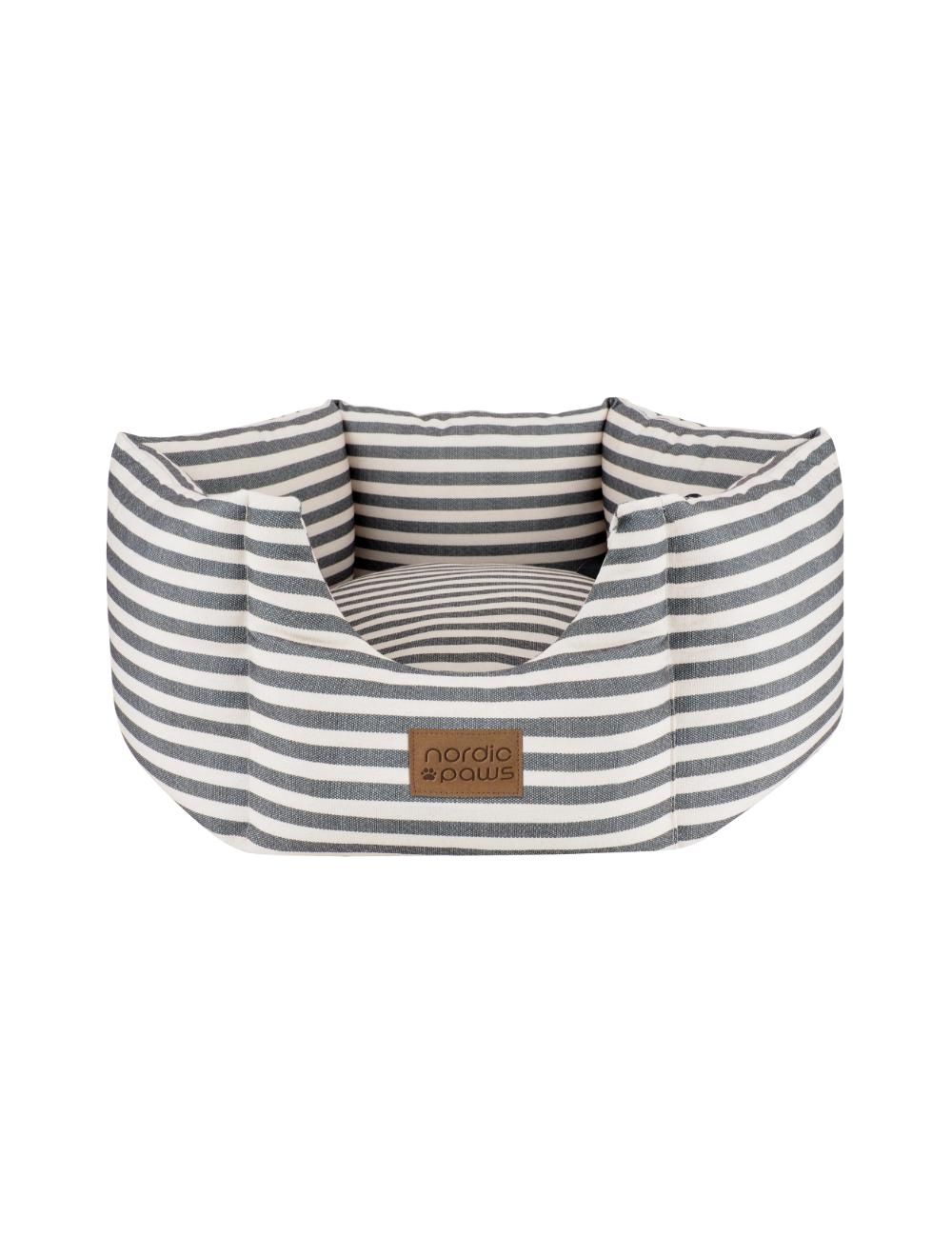 Nordic paws - Bailey Dogbed - Grey - L - Gratis frakt v:6108060