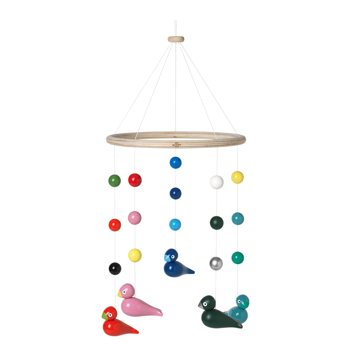 Kay Bojesen – Babymobil Flerfarget – Gratis frakt v:7553561