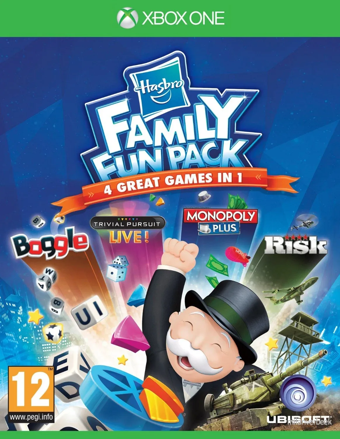 Hasbro Family Fun Pack - Xbox One - Engelsk - Standard v:9096845