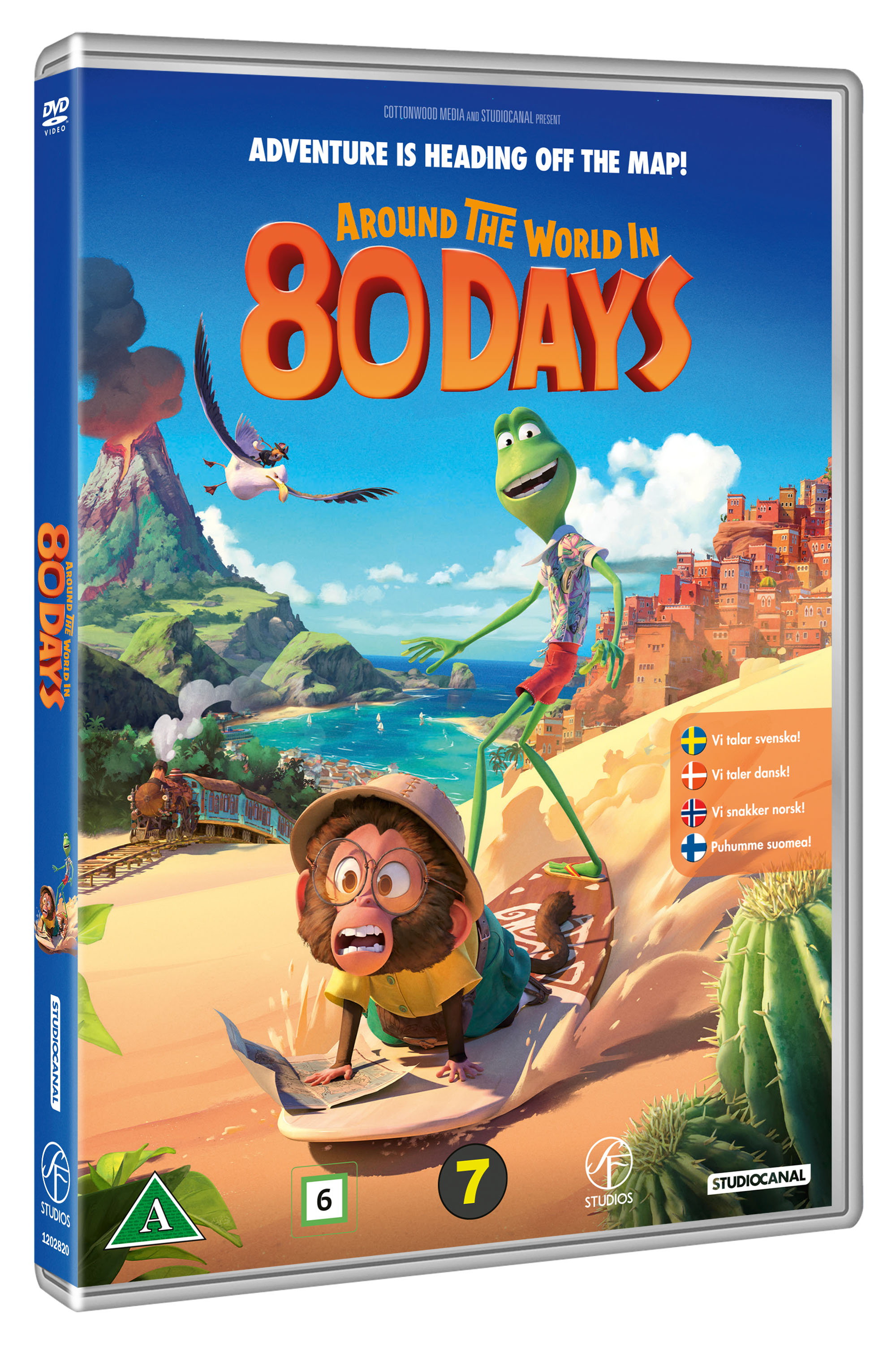 JORDEN RUNDT PÅ 80 DAGER – DVD – Standard v:8995816