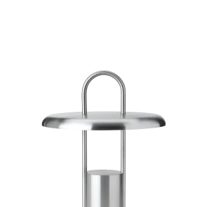 Stelton – Pier LED lampe – Steel – H 25 cm – Gratis frakt v:7879630 Stelton – Pier LED lampe – Steel – H 25 cm – Gratis frakt v:7879630