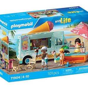 PLAYMOBIL – My Life: Ice Cream Truck with Surf Shop (71904) – Gratis frakt v:5767580