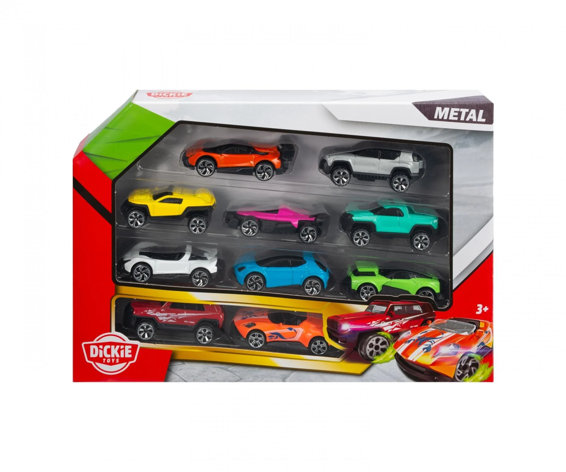 Dickie Toys - Die-cast Vehicles 10 Pack (203332000) v:1509073