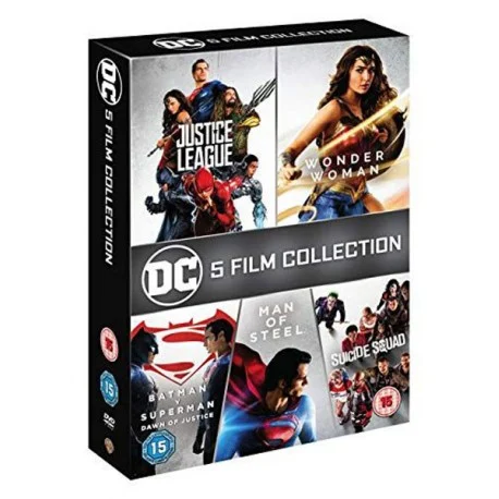 DC COMICS - 5DVD Collection Box set - Limited edition - Justice League - Wonder Woman - Suicide Squad - Batman - Superman v:9642600