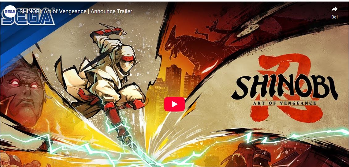 Shinobi Art of Vengeance Classic Edition (Limited Run) (Import) - Nintendo Switch - Import - Classics - Gratis frakt v:6040507