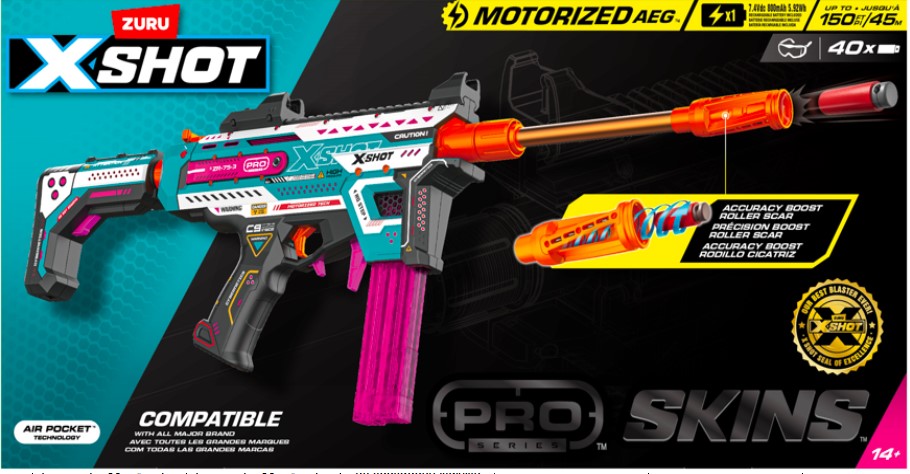XSHOT - Motorized Pro Blaster (36821) - Gratis frakt v:7280957