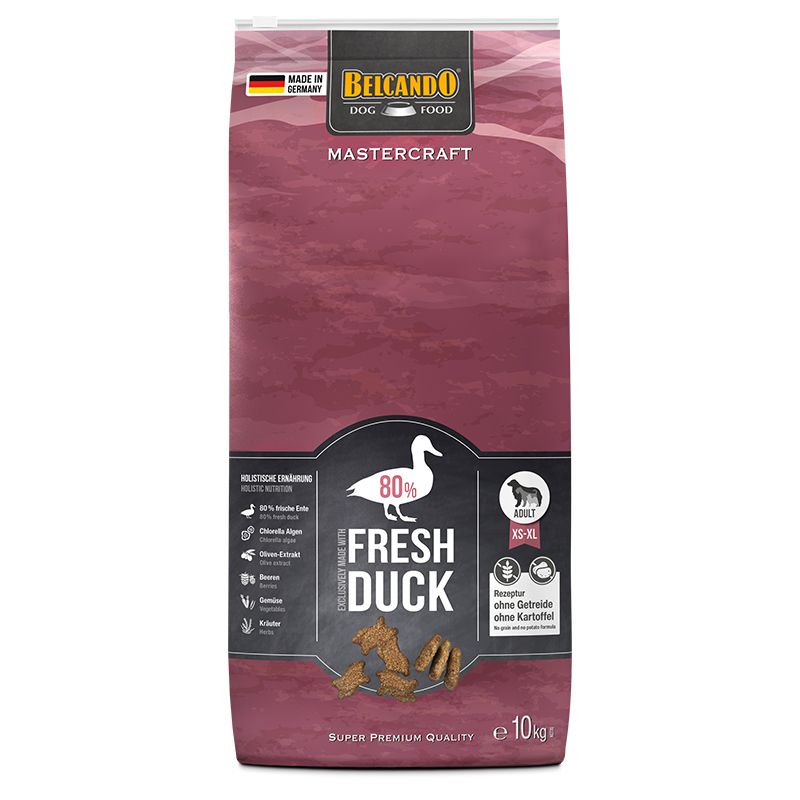 Belcando - MASTERCRAFT Fresh Duck - 10kg - Gratis frakt v:7610048
