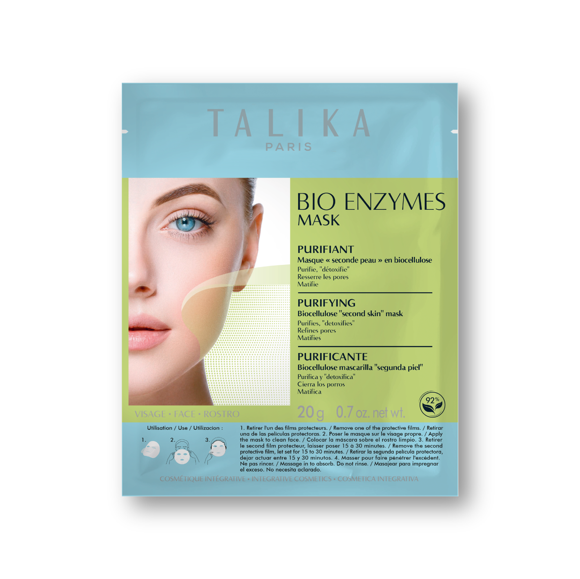 Talika - Bio Enzymes Purifying Sheet Mask v:4324897