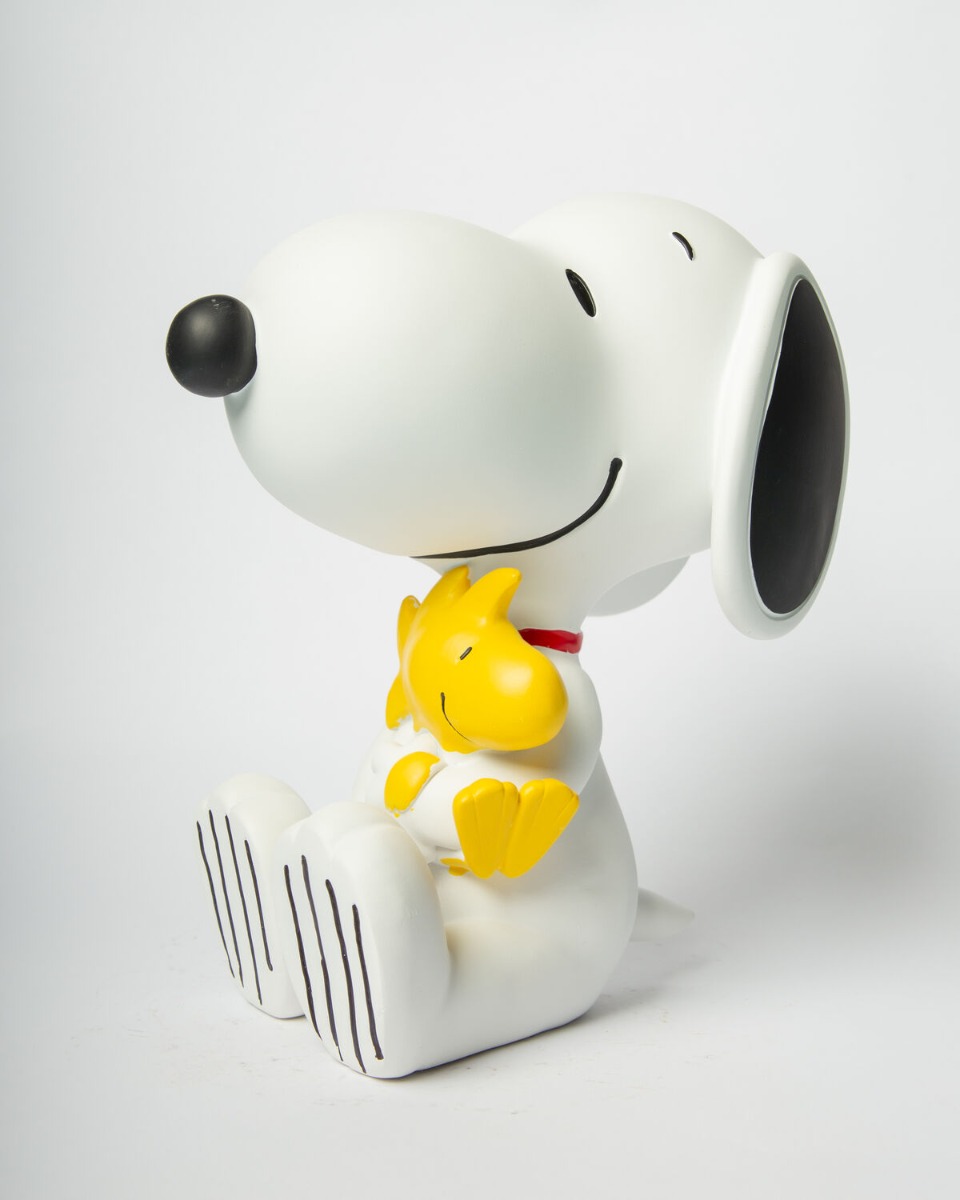 Blogo - Figure - Snoopy & Woodstock - White - Big - Gratis frakt v:9155419