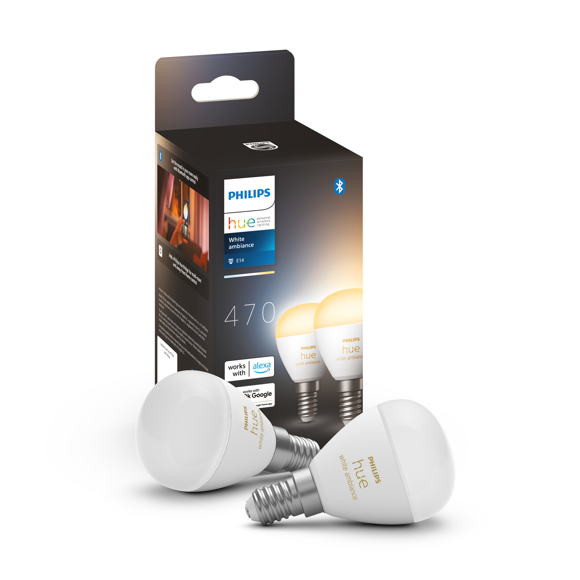Philips Hue - WA 5.1W Luster E14 2P EU - Gratis frakt v:3476801
