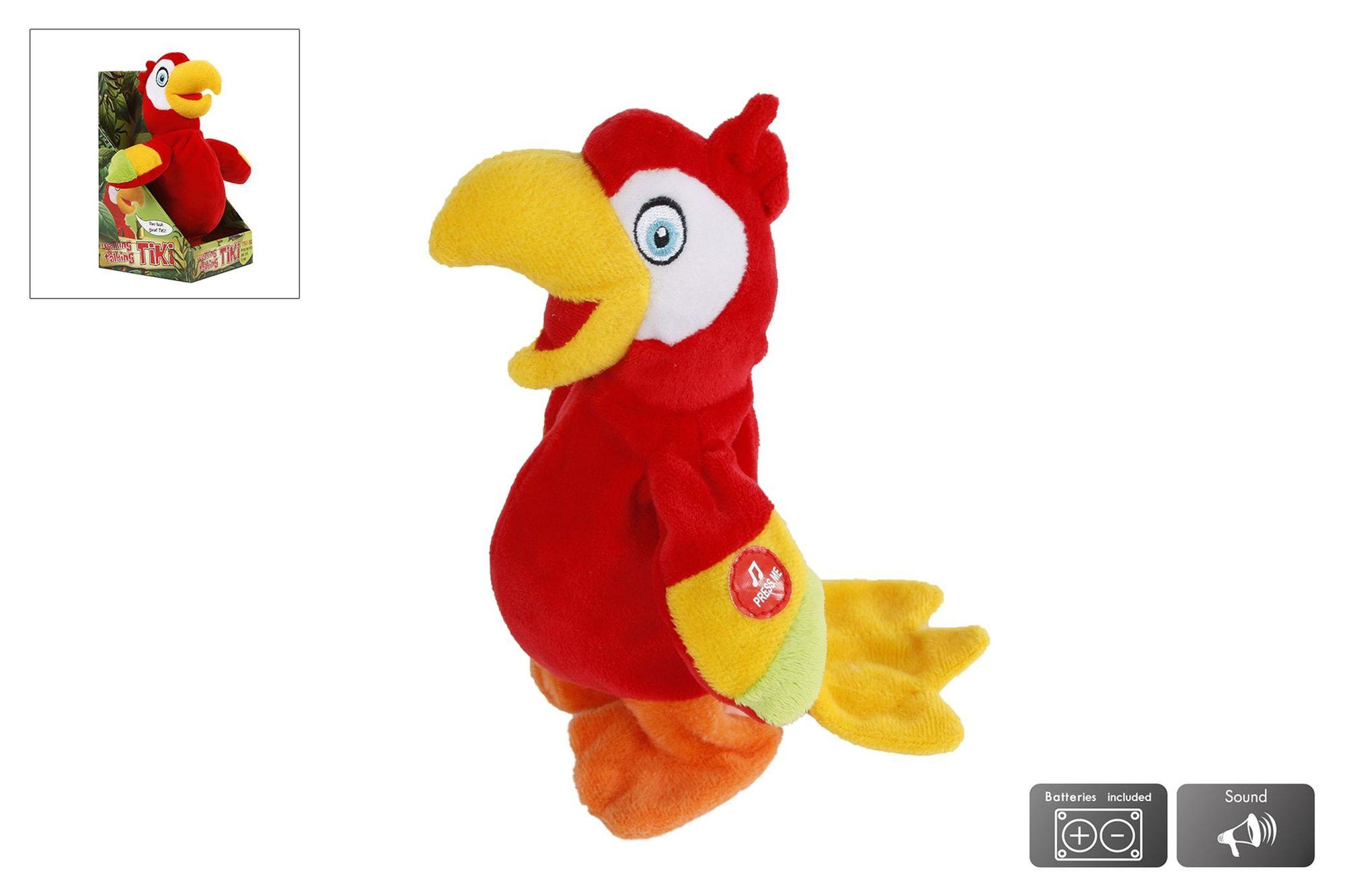 Walking & Talking Tiki – Interactive 20cm Plush v:7306369