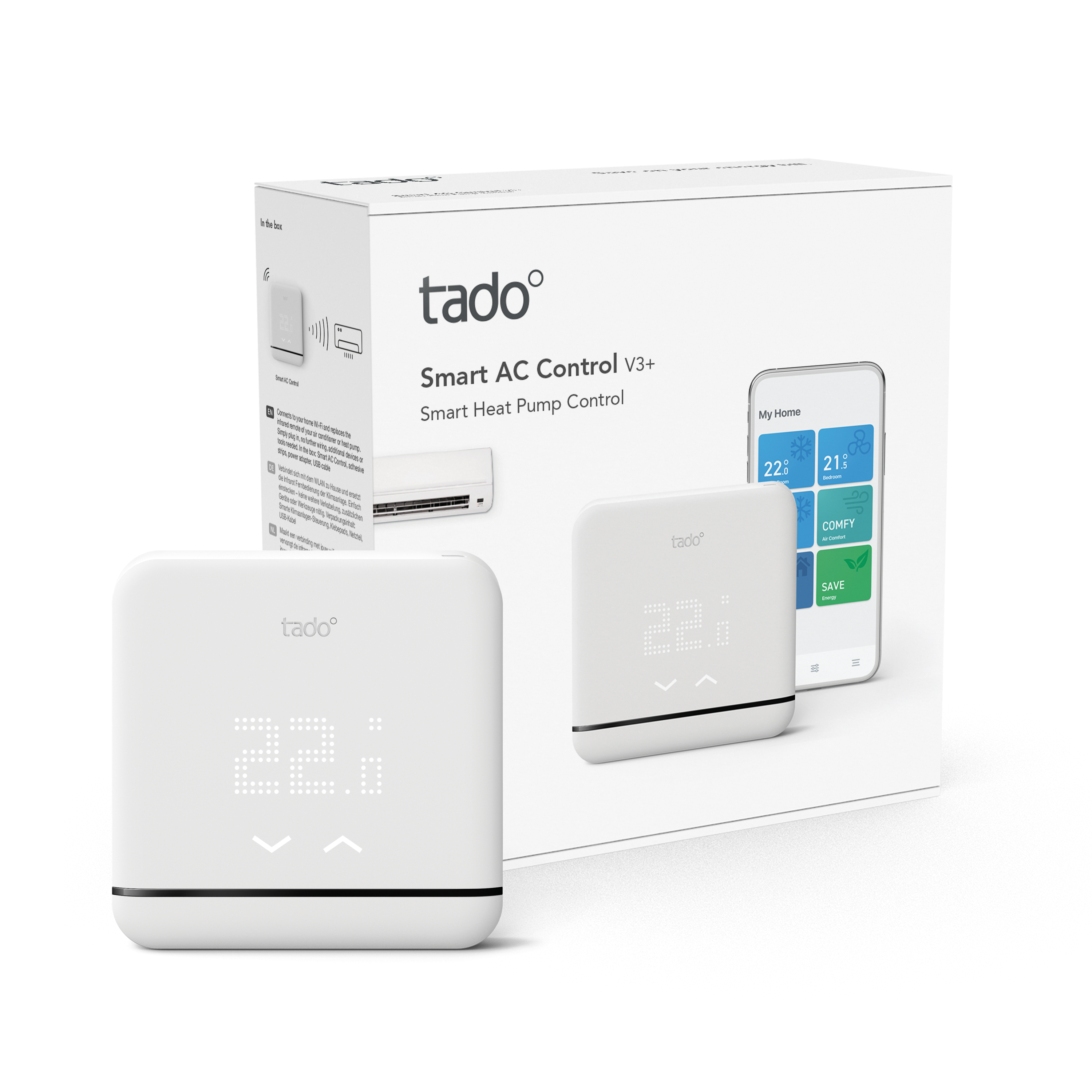 Tado – Smart AC & Heat Pump Ctrl V3+ – Gratis frakt v:1916616 Tado – Smart AC & Heat Pump Ctrl V3+ – Gratis frakt v:1916616