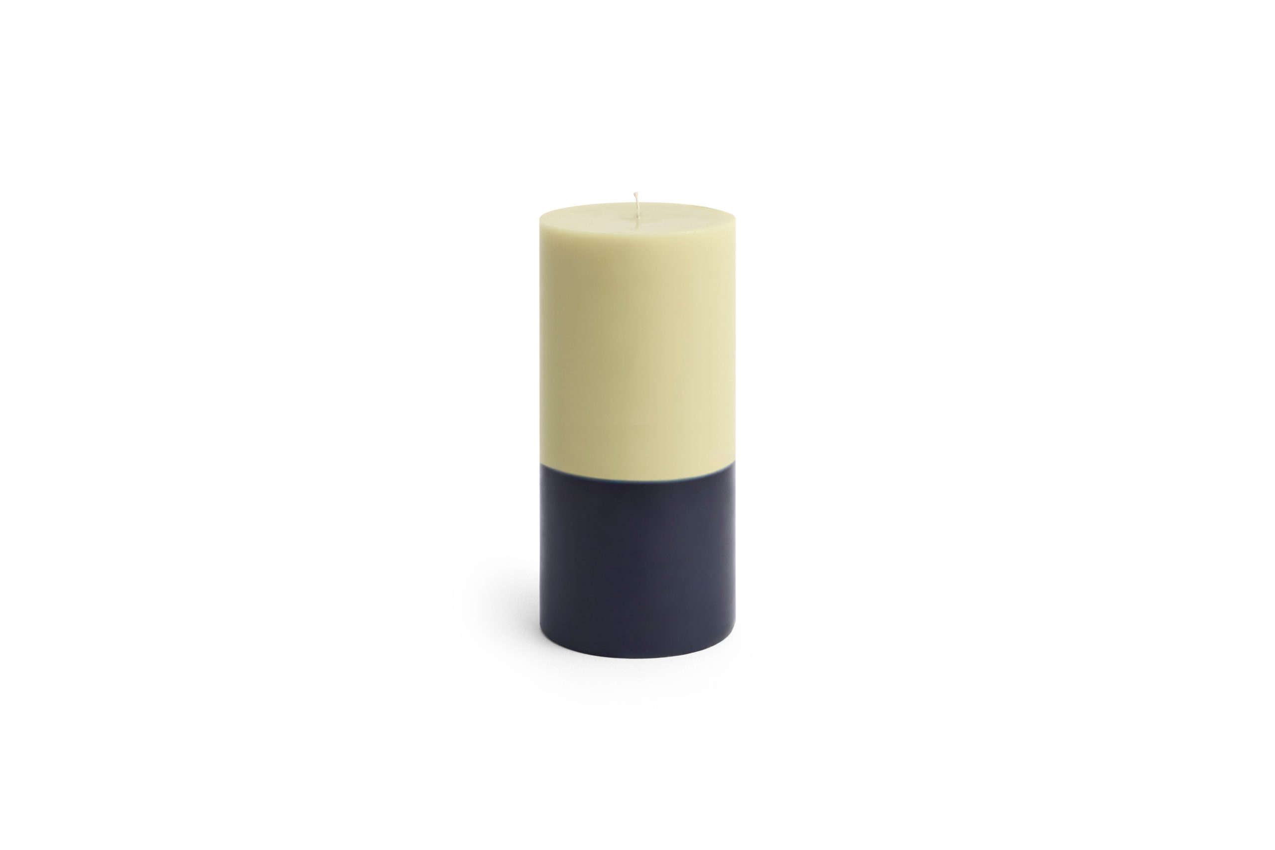 HAY – Silo Lys Large – Ø9.5 x H20 cm – Lime Hvit & Midnattsblå v:8846595 HAY – Silo Lys Large – Ø9.5 x H20 cm – Lime Hvit & Midnattsblå v:8846595