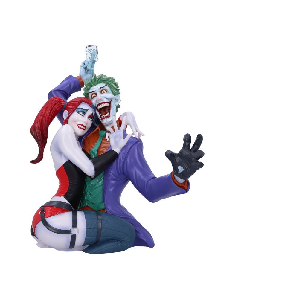 The Joker and Harley Quinn Bust 37.5cm – Gratis frakt v:1388904