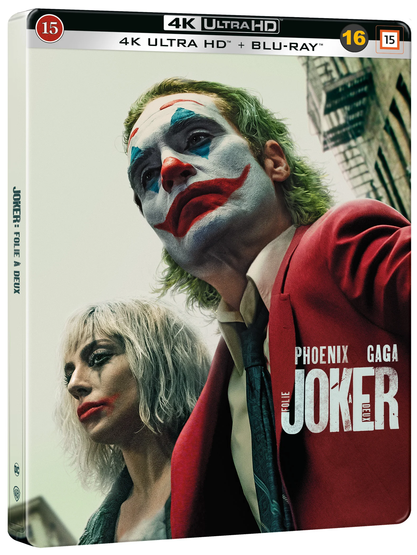 JOKER: FOLIE Á DEUX - 4K Blu-Ray - Steelbook v:9349323