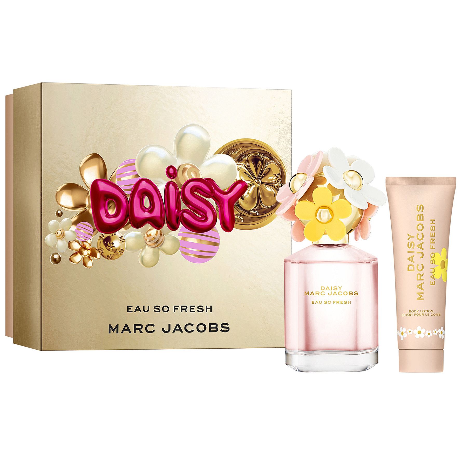 Marc Jacobs - Daisy Eau So Fresh - Gift Set - EDT 75 ml + Body Lotion 75 ml - Gratis frakt v:6320298