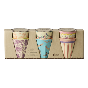 Rice – Melamine Cups with Glory Days Prints – Small – 160 ml v:9000561 Rice – Melamine Cups with Glory Days Prints – Small – 160 ml v:9000561