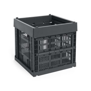 HAY – Colour Crate Cube Oppbevaringsboks (Koksgrå) – Charcoal v:9904725 HAY – Colour Crate Cube Oppbevaringsboks (Koksgrå) – Charcoal v:9904725