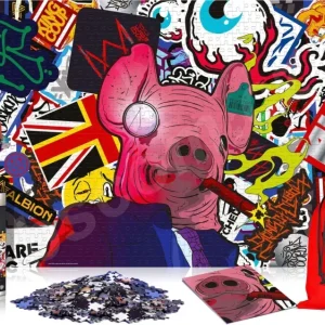 WATCH DOGS LEGION: PIG MASK PUZZLES 1000 pcs v:4769289