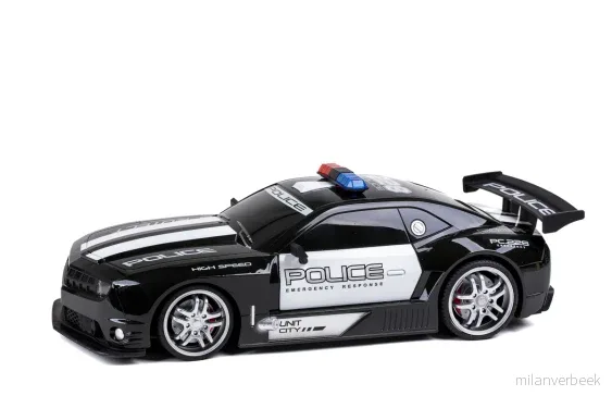 TEC-TOY - Police Chase R/C 1:12, 2,4GHz 7,4V Li-Ion, black (471402) v:9991505