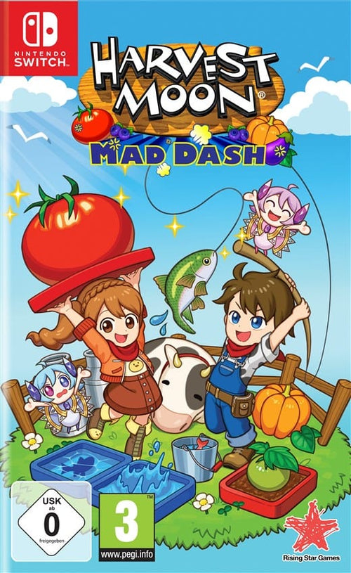 Harvest Moon: Mad Dash (Code in Box) - Nintendo Switch - Engelsk - Code in a Box v:4749461
