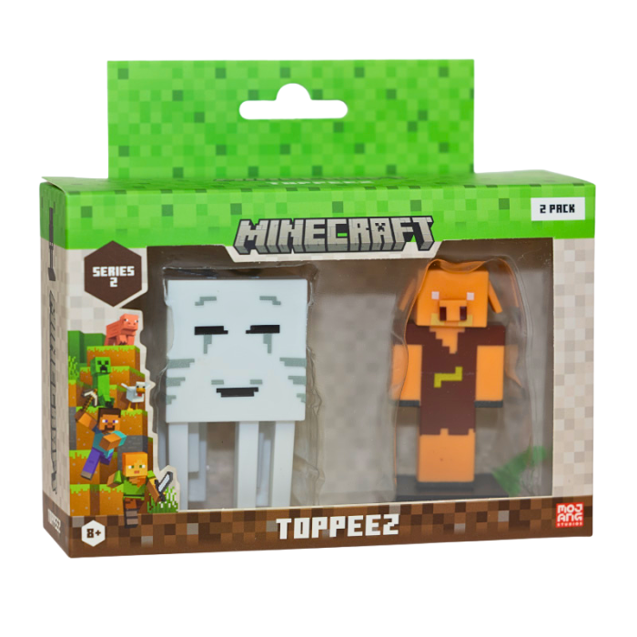 Minecraft – 3D 6 cm Figure 2 pack window box S2 – Happy Gast & Pigling – Happy Gast & Pigling – Minecraft v:9860670