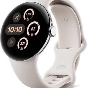 Google – Pixel Watch 3 41mm 4G Polished Silver/Porcelain – Silver/Porcelain 41mm 4G – Gratis frakt v:6248658 Google – Pixel Watch 3 41mm 4G Polished Silver/Porcelain – Silver/Porcelain 41mm 4G – Gratis frakt v:6248658
