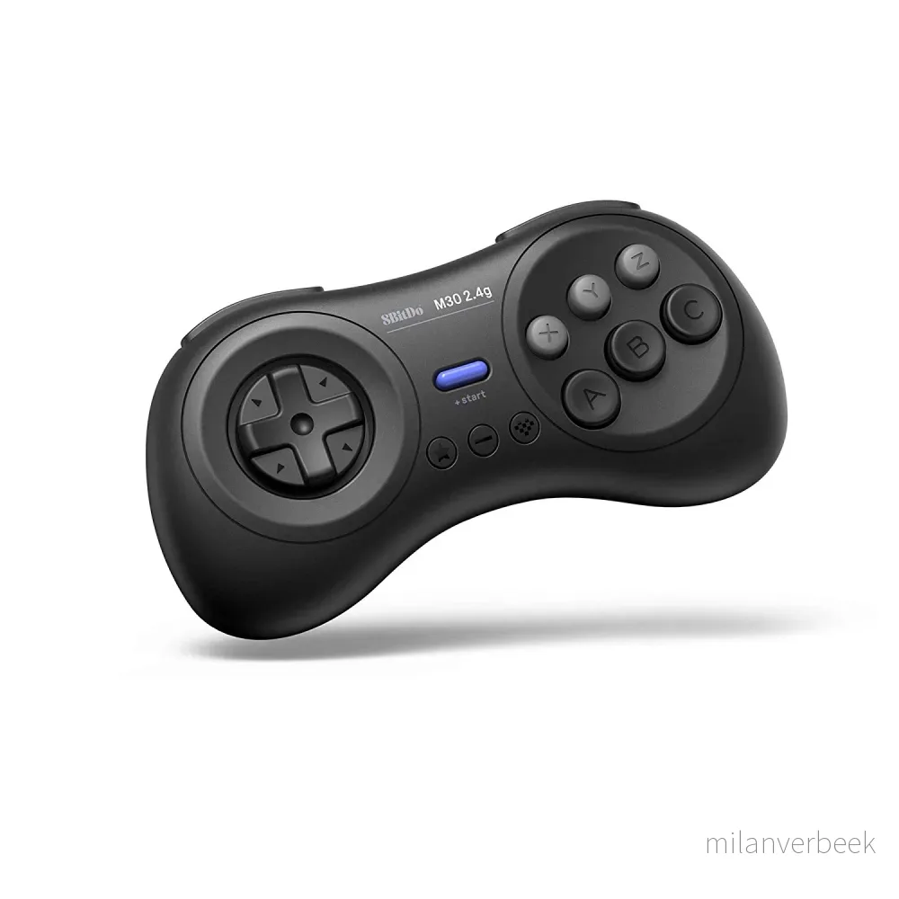 8bitdo M30 2.4G Mega Drive Black v:8444403