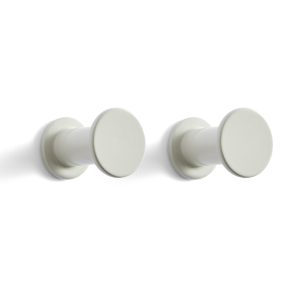 HAY – Bolt Krok – Sett med 2 (Lys grå) – Ligt Grey v:5907910 HAY – Bolt Krok – Sett med 2 (Lys grå) – Ligt Grey v:5907910