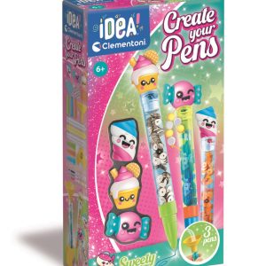 Clementoni – Create Your Pens Sweety (Pack By 3) (I-18394) v:6211938