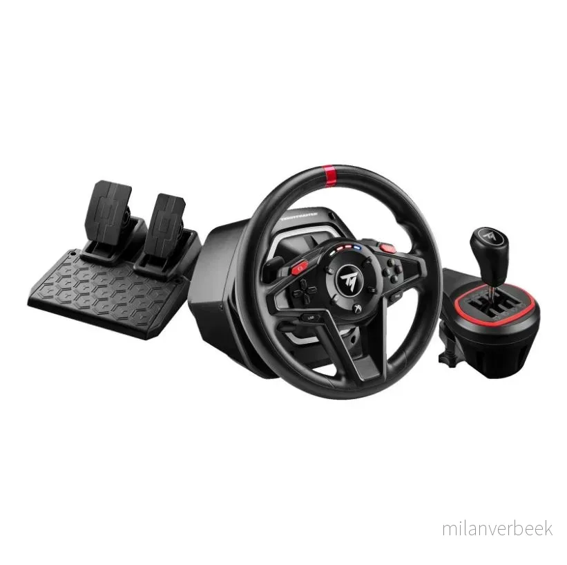 Thrustmaster T128 Shifter Pack - Wheel, gamepad and pedals set - Microsoft Xbox One - Gratis frakt v:7803958