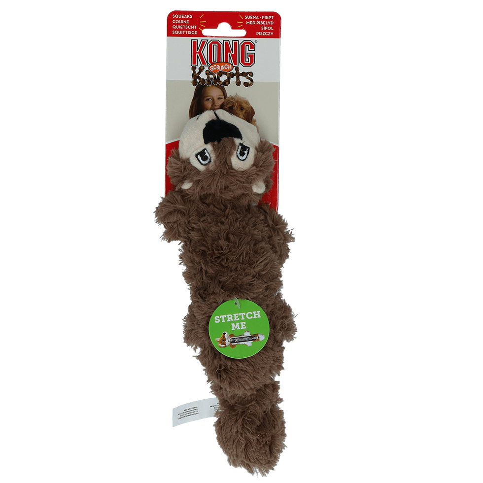 KONG - Scrunch Knots Squirrel - S/M - (KONGNKS33E) v:6903556