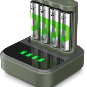 GP – ReCyko Everyday Battery Charger, B441 (USB) + Dock D451, incl. 4 x AA 2100 mAh Batteries v:1135244 GP – ReCyko Everyday Battery Charger, B441 (USB) + Dock D451, incl. 4 x AA 2100 mAh Batteries v:1135244