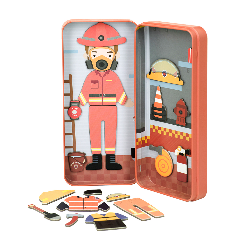 mierEdu – Magnetic Hero Box – Firefighter – (ME085) v:9239283