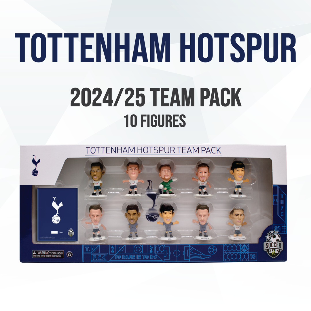 Soccerstarz – Spurs Team Pack 10 figure (2024/25 Version Classic Kit) – Gratis frakt v:4543400 Soccerstarz – Spurs Team Pack 10 figure (2024/25 Version Classic Kit) – Gratis frakt v:4543400