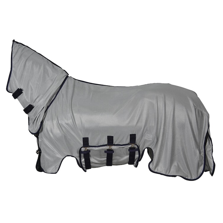 Hansbo Sport - Fly Rug with neck and belly - 145 - 145 - Gratis frakt v:5239632