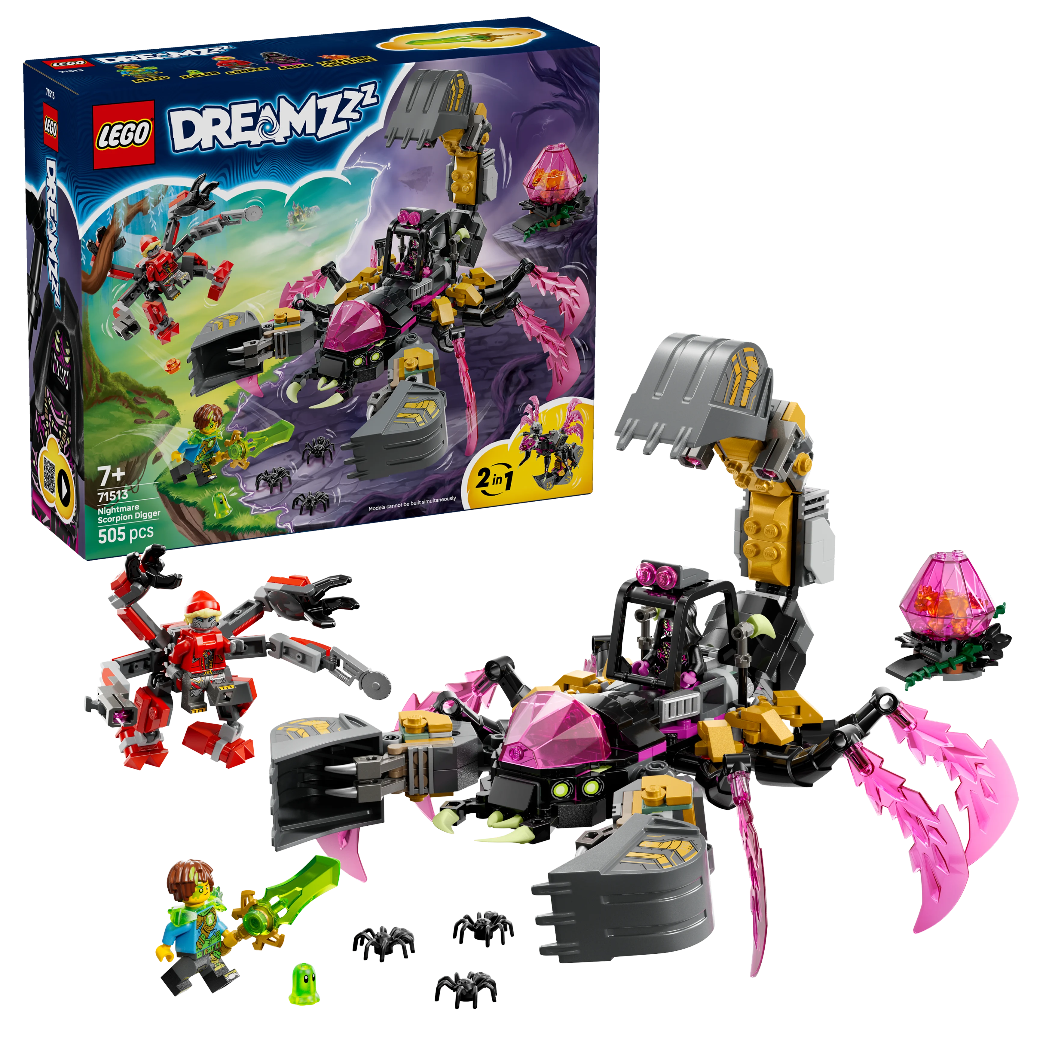 LEGO - DREAMZzz - Mareritt-skorpiongraver (71513) v:5405837