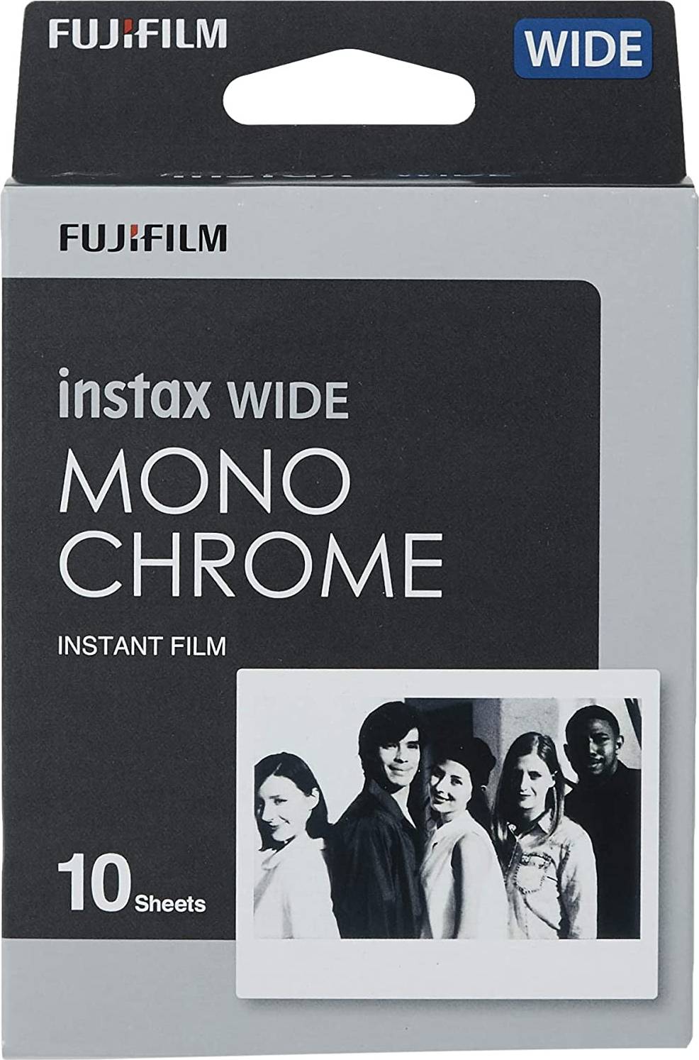 Fuji - Instax Wide Single Pack Monochrom - Instax Wide Single Pack Monochrom v:2076412