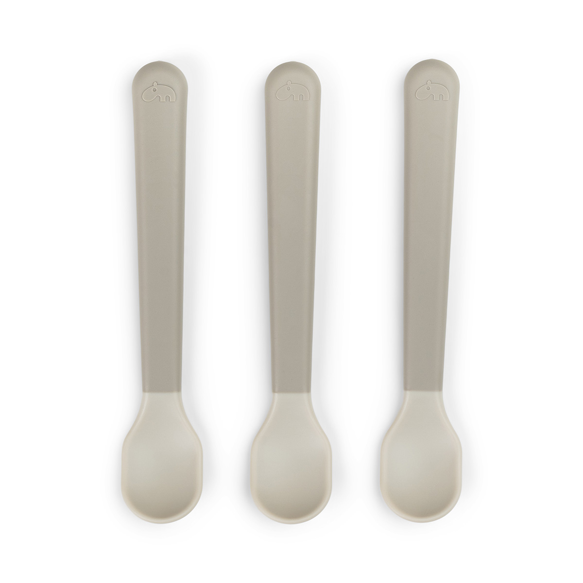 Done by Deer – Foodie Easy-Grip Baby Spoon 3-Pack – Sand – 14 x 2,5 x 1 cm v:6488410 Done by Deer – Foodie Easy-Grip Baby Spoon 3-Pack – Sand – 14 x 2,5 x 1 cm v:6488410